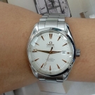 流當手錶拍賣 原裝 Omega 歐米茄 Aqua Terra 鐵霸 海馬 自動 男錶 喜歡價可議ZR535