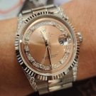 流當手錶拍賣 原裝 ROLEX 勞力士 118339 小滿面 18K金 鑽腳 自動 男錶 喜歡價可議